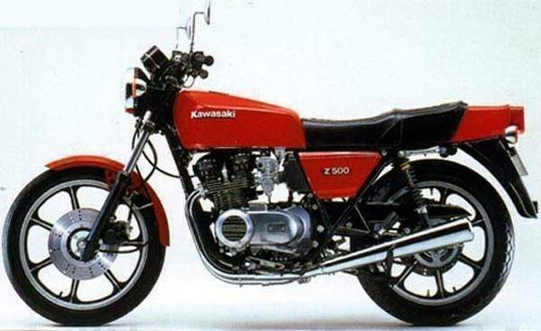 Kawasaki Z 500 Four B1, B2 – Ventura