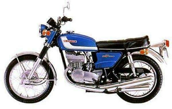 Suzuki GT 380 J, K, L (72-74) – Ventura