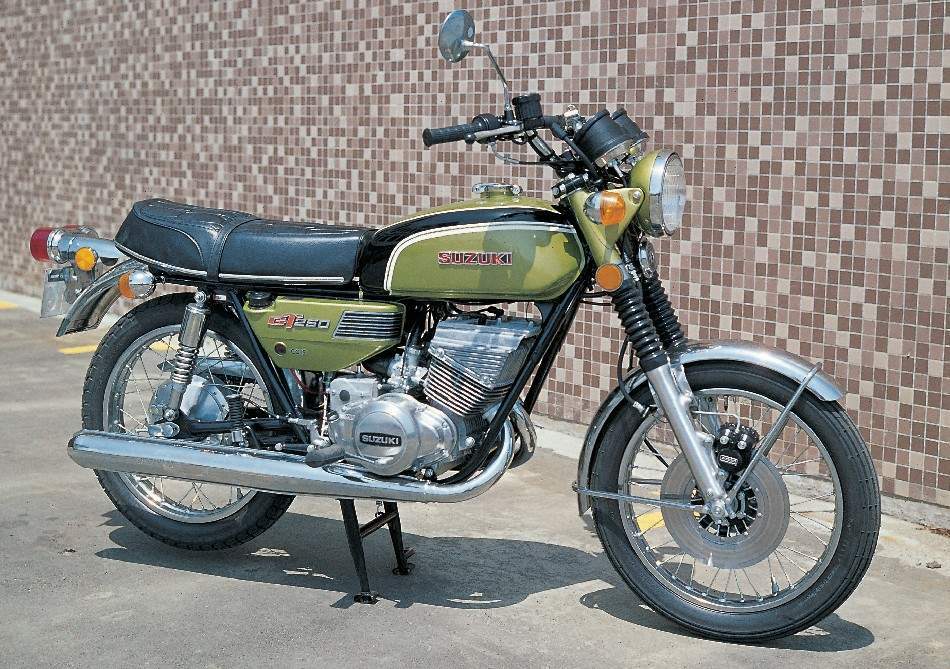 Suzuki GT 250 K, L – Ventura