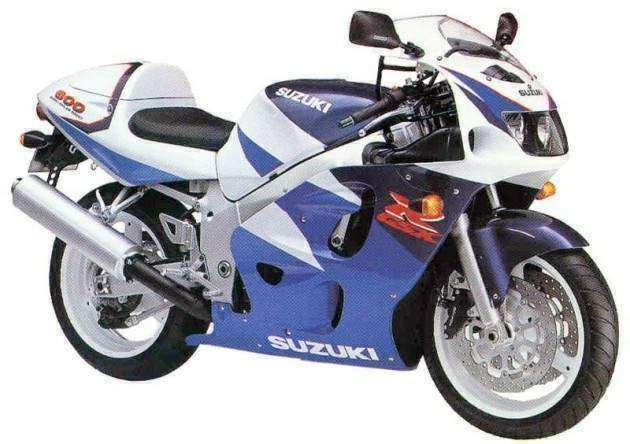 Suzuki GSXR 600 WV, WW