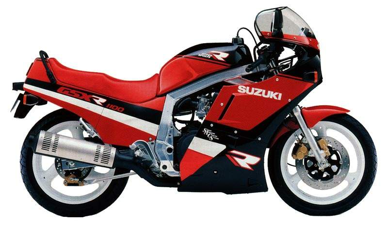 Suzuki GSXR 1100 H, J – Ventura
